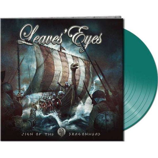Cover for Leaves Eyes · Sign Of The Dragon Head (Green Vinyl) (LP) (2018)
