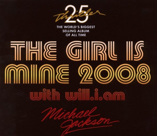 Cover for Michael Jackson · The Girl is Mine (Remixed by Will.i.am) (12&quot;) (2008)