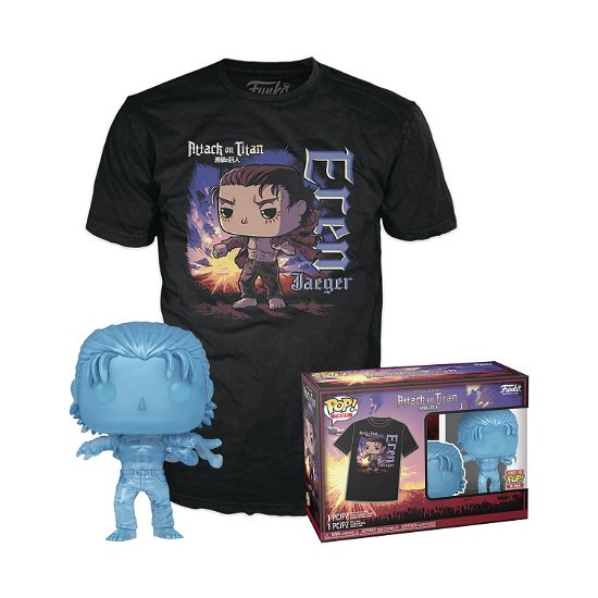 Cover for Funko · Attack on Titan POP! &amp; Tee Vinyl Figur &amp; T-Shirt S (Spielzeug) (2023)