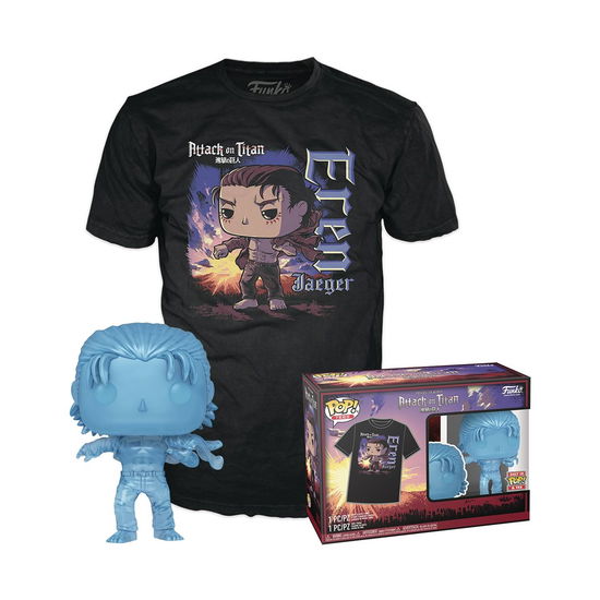 Cover for Funko · Attack on Titan POP! &amp; Tee Vinyl Figur &amp; T-Shirt S (Leketøy) (2023)