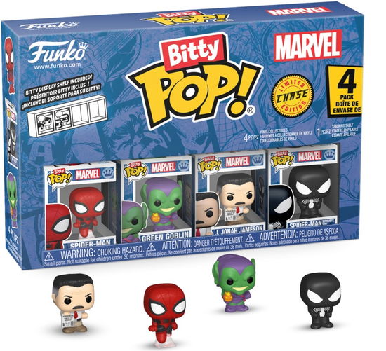 Cover for Bitty Pop Spiderman · Bitty Pop Spiderman Spiderman 4 Pack (Funko POP!) (2025)