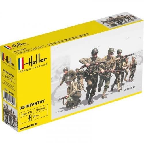 Cover for Heller · 1/72 Us Infantry (Toys)