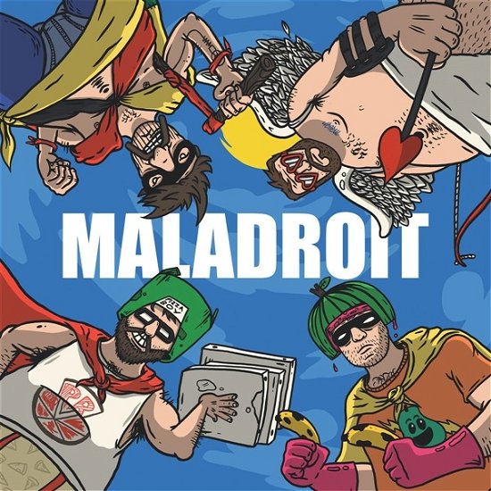 Cover for Maladroit · Real Life Super Heroes (CD) (2023)