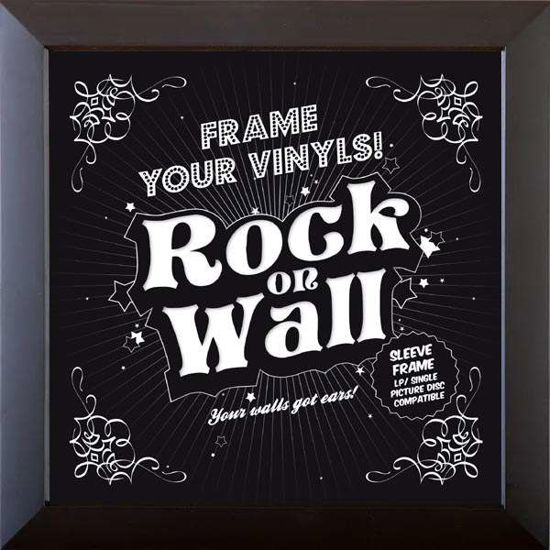 12 Inch Album Cover Frame Plastic - Black - Rock On Wall (AV-ACC) - Music Protection - Merchandise - Rock On Wall - 3760155850017 - December 10, 2010