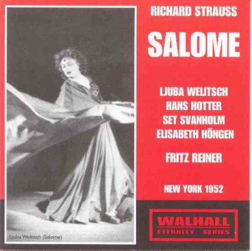Cover for Welitsch · Salome (CD) (2007)
