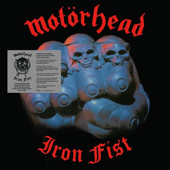 Iron Fist - Motörhead - Musik - BMG Rights Management LLC - 4050538694017 - 23. september 2022
