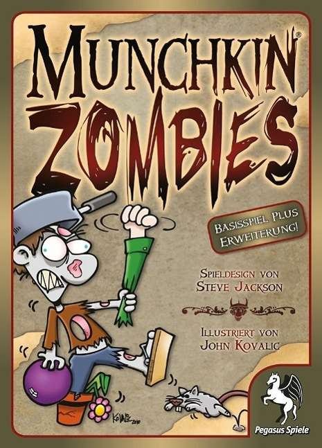 Cover for Munchkin Zombies 1+2 (Toys) (2012)