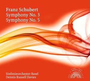 Cover for Schubert / Sinfonieorchester Basel / Davies · Symphonies Nos 3 &amp; 5 (CD) [Digipak] (2012)