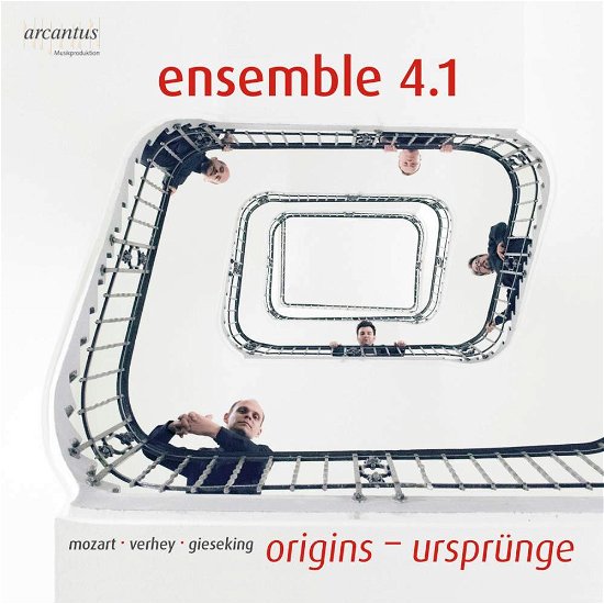 Cover for Gieseking / Ensemble 4 1 · Origins (CD) [Digipak] (2021)