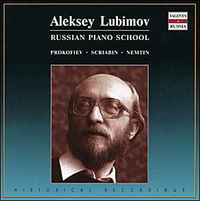 Cover for Lubimov Alexei · Concerto Per Piano N.1 Op 10 In Re (1911 (CD) (2011)