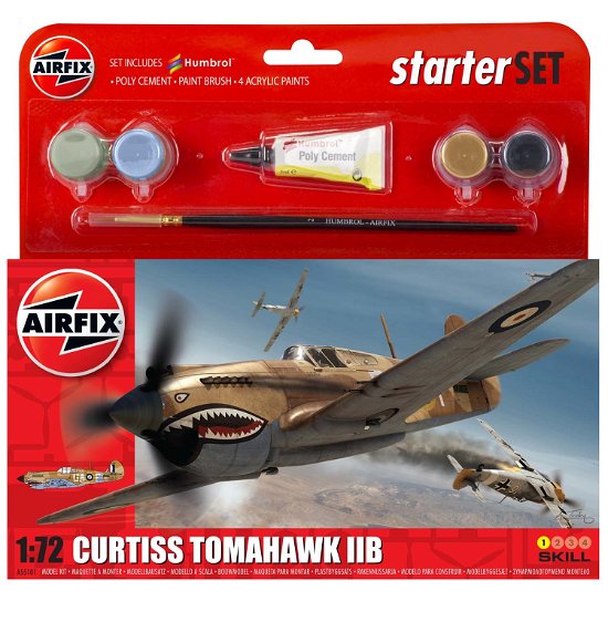 Speelgoed Model Kits-Gift Set Curtiss Tomahawk (55 - Airfix - Merchandise - Airfix - 5014429551017 - 