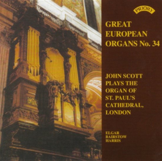 Cover for E. Elgar · Great European Organs No. 34 (CD) (2010)