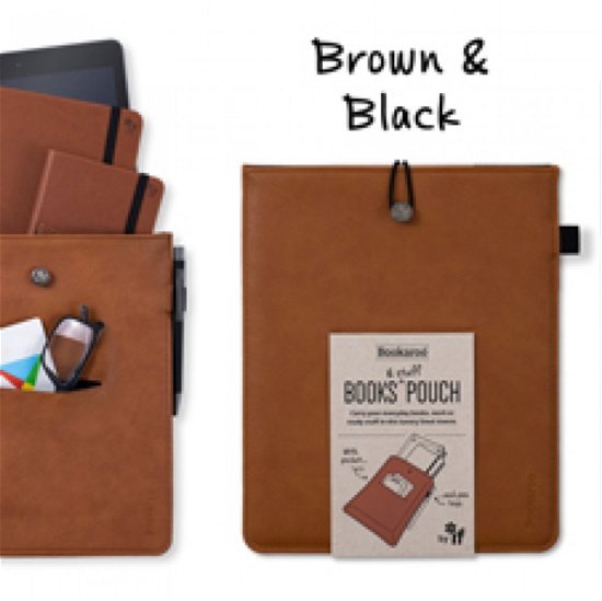 Cover for Bookaroo Books &amp; Stuff Pouch Brown (MERCH) (2021)