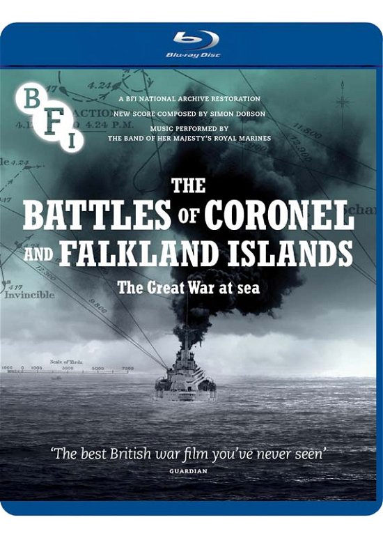 Cover for Battles of Coronel &amp; Falkland Islands (1927) · The Battles Of Coronel And Falkland Islands (Blu-ray) (2015)