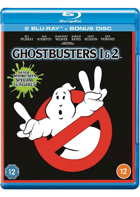 Cover for Ghostbusters / Ghostbusters 2 · Ghostbusters (Original) / Ghostbusters II (Original) (Blu-Ray) (2020)