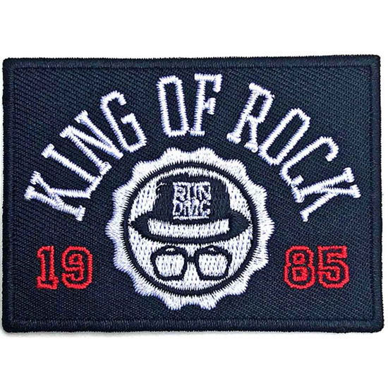 Run DMC Woven Patch: King of Rock (Standard) - Run DMC - Merchandise -  - 5056368634017 - 