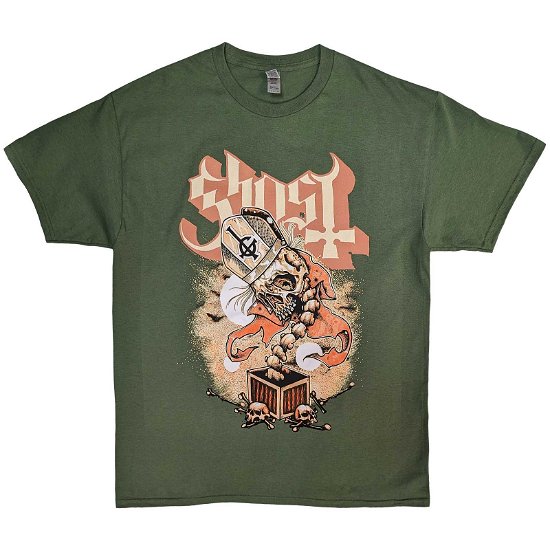 Ghost Unisex T-Shirt: Jack In The Box - Ghost - Merchandise -  - 5056737201017 - 