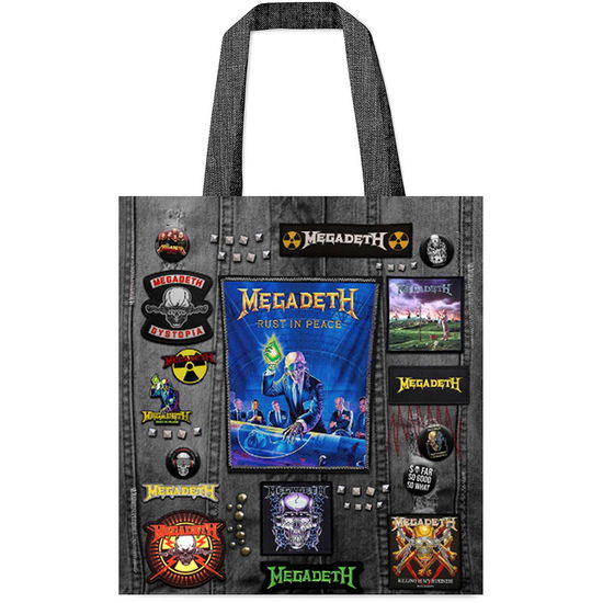 Cover for Megadeth · Megadeth Tote Bag: Rust In Peace (Multicolour) (Battle) (CLOTHES) (2025)