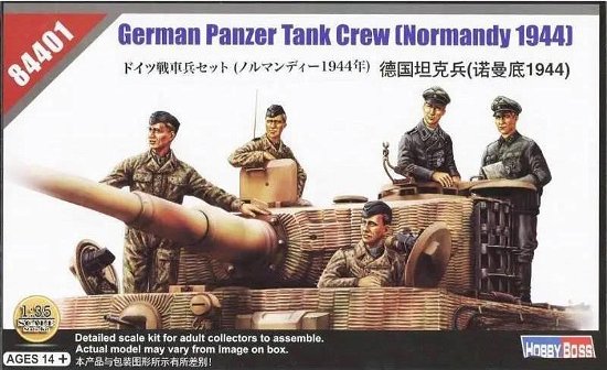 Cover for Hobby Boss · 1/35 German Panzer Tank Crew (normandy 1944) (Leksaker)