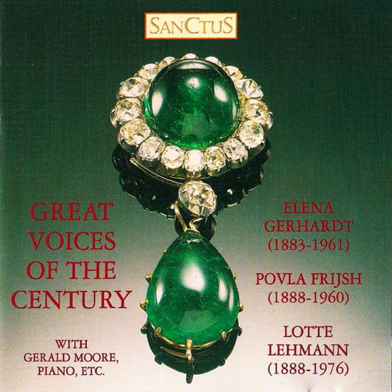 Great Voices Of The Century - Johannes Brahms - Musik - SANCTUS - 7394218000017 - 19. juni 2014