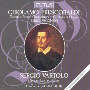 Cover for Frescobaldi / Vartolo · Toccatas &amp; Partitas (CD) (1995)