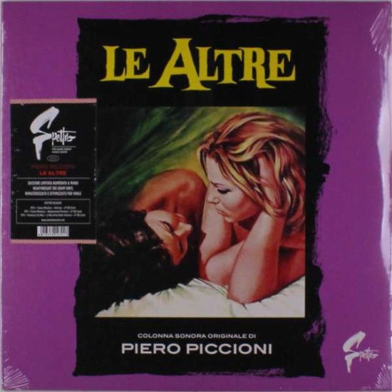 Le Altre - Piero Piccioni - Musiikki - SPETTRO - 8016670127017 - perjantai 17. elokuuta 2018