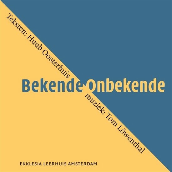 Cover for Oosterhuis Huub · Bekende Onbekende (CD) (2023)