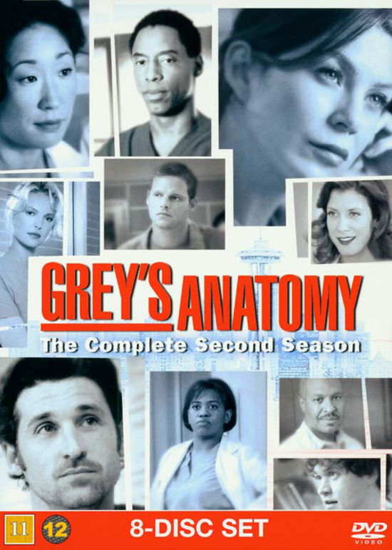 Greys Anatomy / Greys Hvide Verden - Saeson 2 - DVD /tv Series - Grey’s Anatomy - Movies - Touchstone - 8717418350017 - March 18, 2016