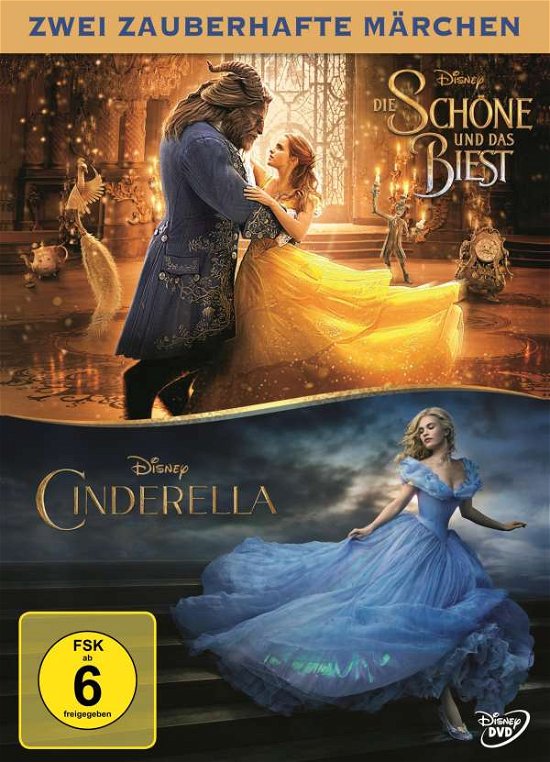 Cover for Die Schöne und das Biest / Cinderella  [2 DVDs] (DVD) (2017)