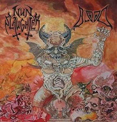 Nunslaughter / Blood Split - Nunslaughter / Blood - Musique - VIC - 8717853803017 - 3 juin 2022