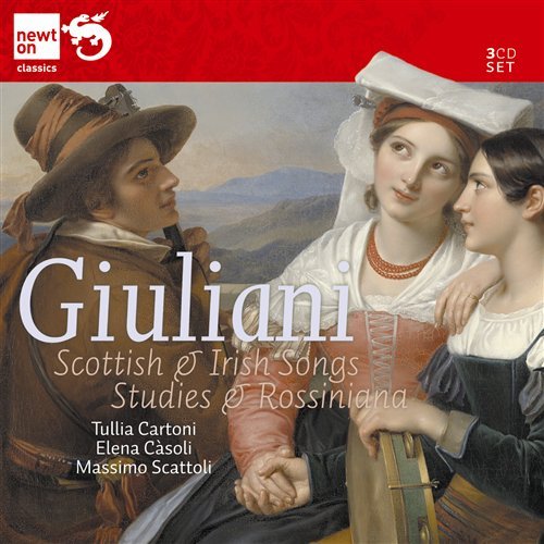 Giuliani - Scottish & Irish Songscountry Dances Etudes and Rossiniana - Cartoni - Casoli - Scattoli - Música - NEWTON CLASSICS - 8718247711017 - 28 de fevereiro de 2012
