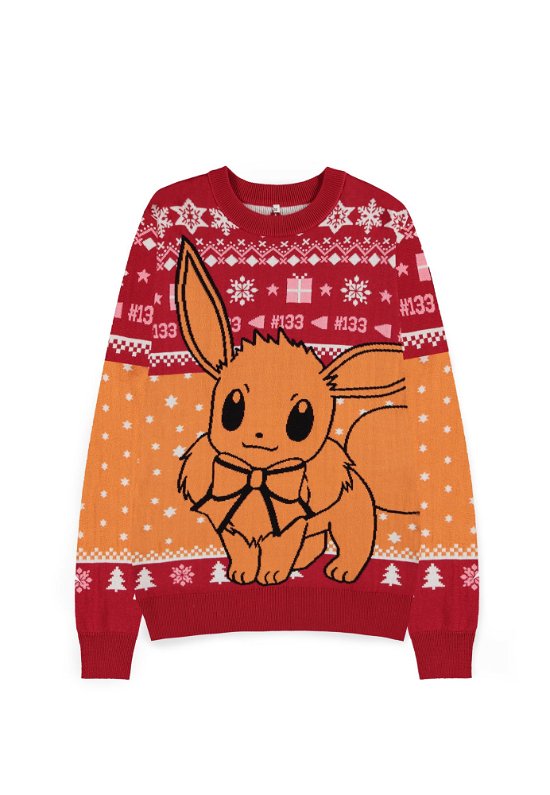 Pokemon Sweatshirt Christmas Jumper Eevee Größe XL -  - Produtos -  - 8718526173017 - 26 de outubro de 2023