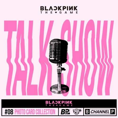 Blackpink · The Game Photocard Collection (MERCH) [Talk Show edition] (2024)