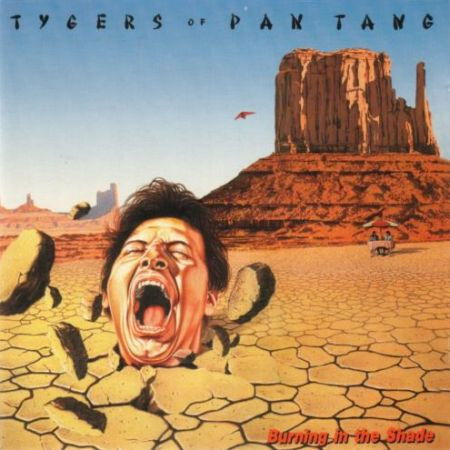 Cover for Tygers of Pan Tang · Burning in the Shade - Limited Edition (LP) (2025)