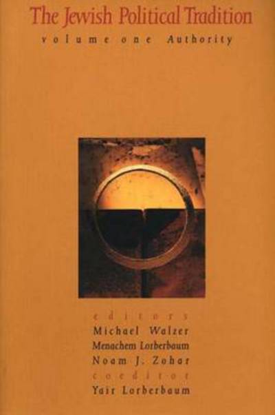 Cover for Michael Walzer · The Jewish Political Tradition: Volume I: Authority (Paperback Book) (2003)