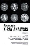Cover for Advances in X-Ray Analysis (Hardcover Book) (1994)