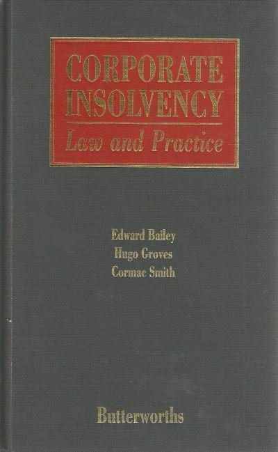 Cover for Edward Etc. Bailey · Corporate Insolvency : Law and Practice - Telord 1403 (N/A)