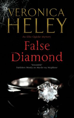 Cover for Veronica Heley · False Diamond - An Abbot Agency mystery (Hardcover Book) [Main - Large Print edition] (2017)