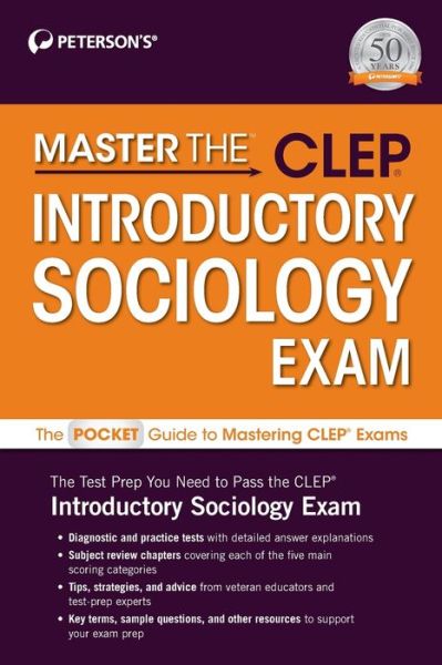 Cover for Peterson's Peterson's · Master the (tm) CLEP® Introductory Sociology Exam (Buch) (2024)