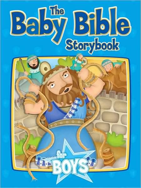 Cover for Robin Currie · The Baby Bible Storybook for Boys (Kartongbok) (2008)