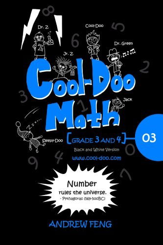 Cover for Andrew Feng · Cool-doo Math: Grade 3&amp;4 - Vol.3 Black &amp; White Version (Volume 3) (Paperback Book) (2014)