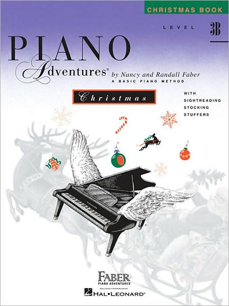 Cover for Piano Adventures Christmas Book Level 3B (Book) (2000)