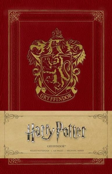 Harry Potter: Gryffindor Ruled Notebook - Insight Editions - Kirjat - Insight Editions - 9781683833017 - tiistai 21. marraskuuta 2017