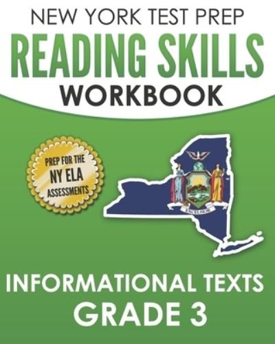 Cover for N Hawas · NEW YORK TEST PREP Reading Skills Workbook Informational Texts Grade 3 (Paperback Bog) (2019)