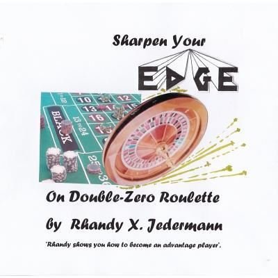 Cover for Rhandy X Jedermann · Sharpen Your Edge On Double-Zero Roulette (Paperback Book) (2018)