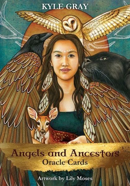 Cover for Kyle Gray · Angels and Ancestors Oracle Cards: A 55-Card Deck and Guidebook (Flashcards) (2018)