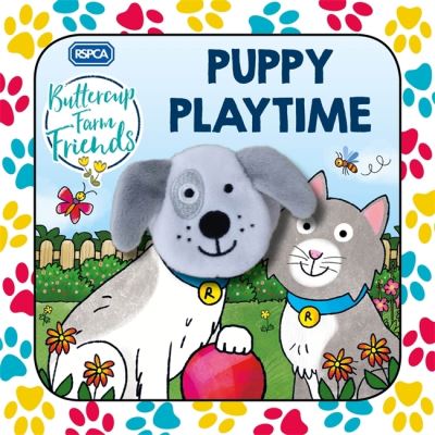 Cover for Igloo Books · RSPCA Buttercup Farm Friends: Puppy Playtime (Board book) (2020)