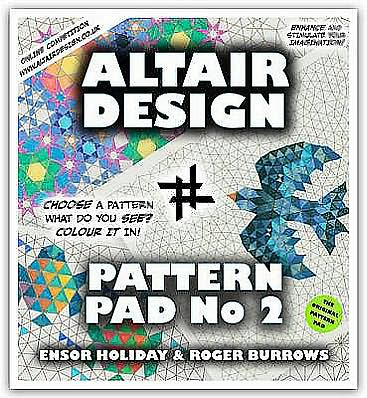 Altair Design Pattern Pad: Geometrical Colouring Book - Ensor Holiday - Books - Wooden Books - 9781907155017 - September 15, 2009