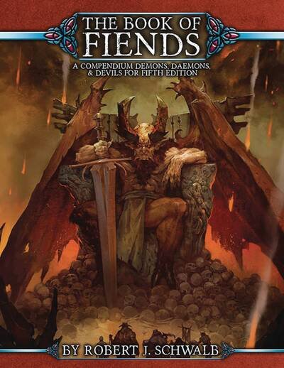 Cover for Robert J. Schwalb · Book of Fiends 5E (Hardcover Book) (2022)