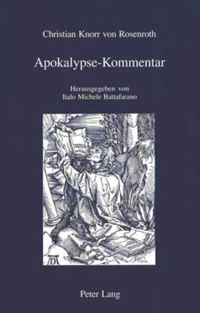Cover for Italo Michele Battafarano · Apokalypse-Kommentar; Herausgegeben von Italo Michele Battafarano - Iris (Paperback Book) [German edition] (2004)